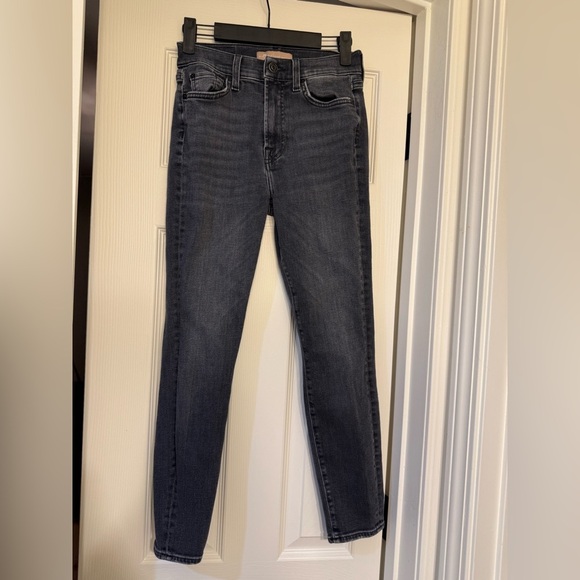 7 For All Man Kind Skinny Jeans Size 26 - Picture 2 of 6